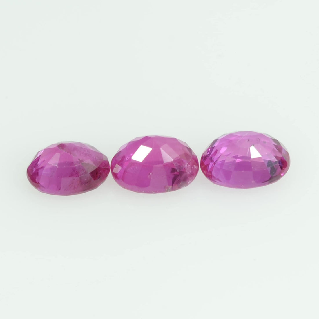 4.5x3.5 mm Natural Pink Sapphire Loose Gemstone oval Cut