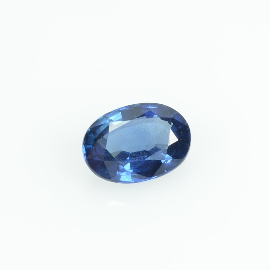 0.65 cts natural blue sapphire loose gemstone oval cut