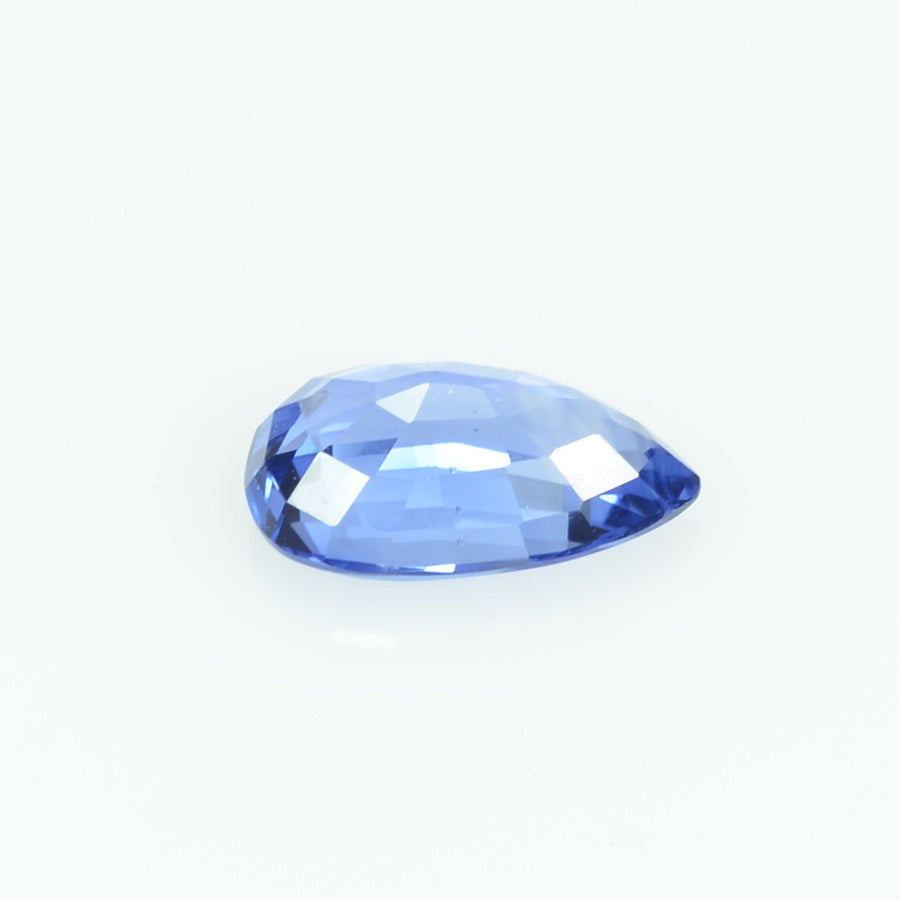 0.85 Cts Natural Blue Sapphire Loose Gemstone Pear Cut