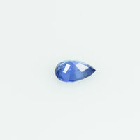 0.22 Cts Natural Blue Sapphire Loose Gemstone Pear Cut