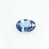 0.51 cts natural blue sapphire loose gemstone oval cut