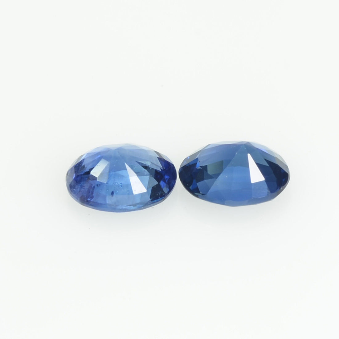 0.78 cts Natural Blue Sapphire Loose Pair Gemstone Oval Cut