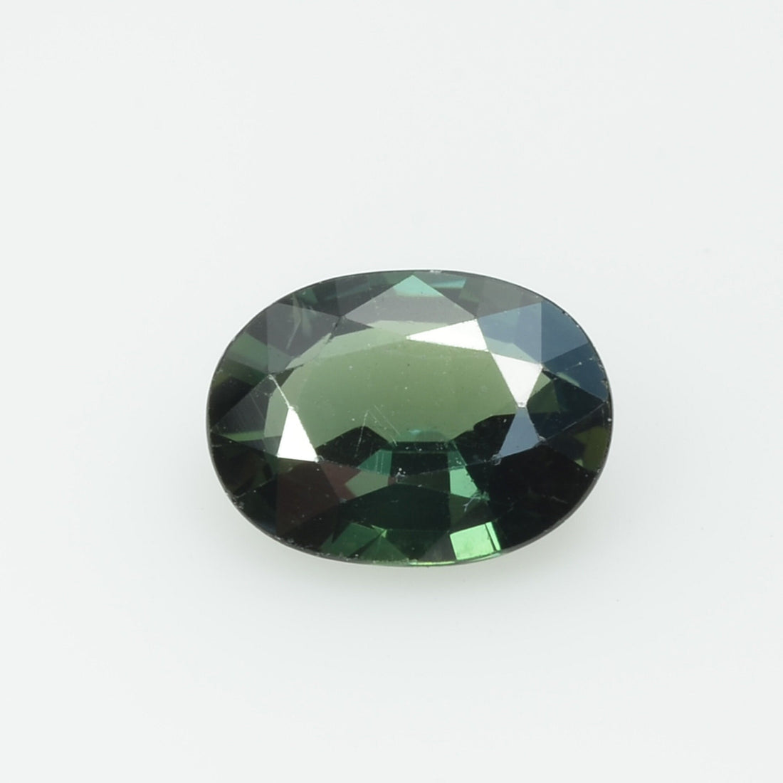 1.27 cts Natural Green Sapphire Loose Gemstone Oval Cut