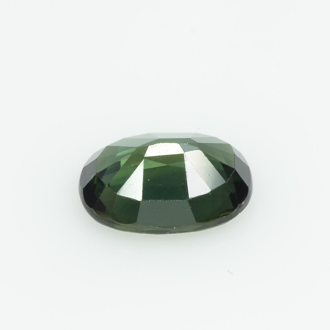 1.53 cts Natural Green Sapphire Loose Gemstone Oval Cut