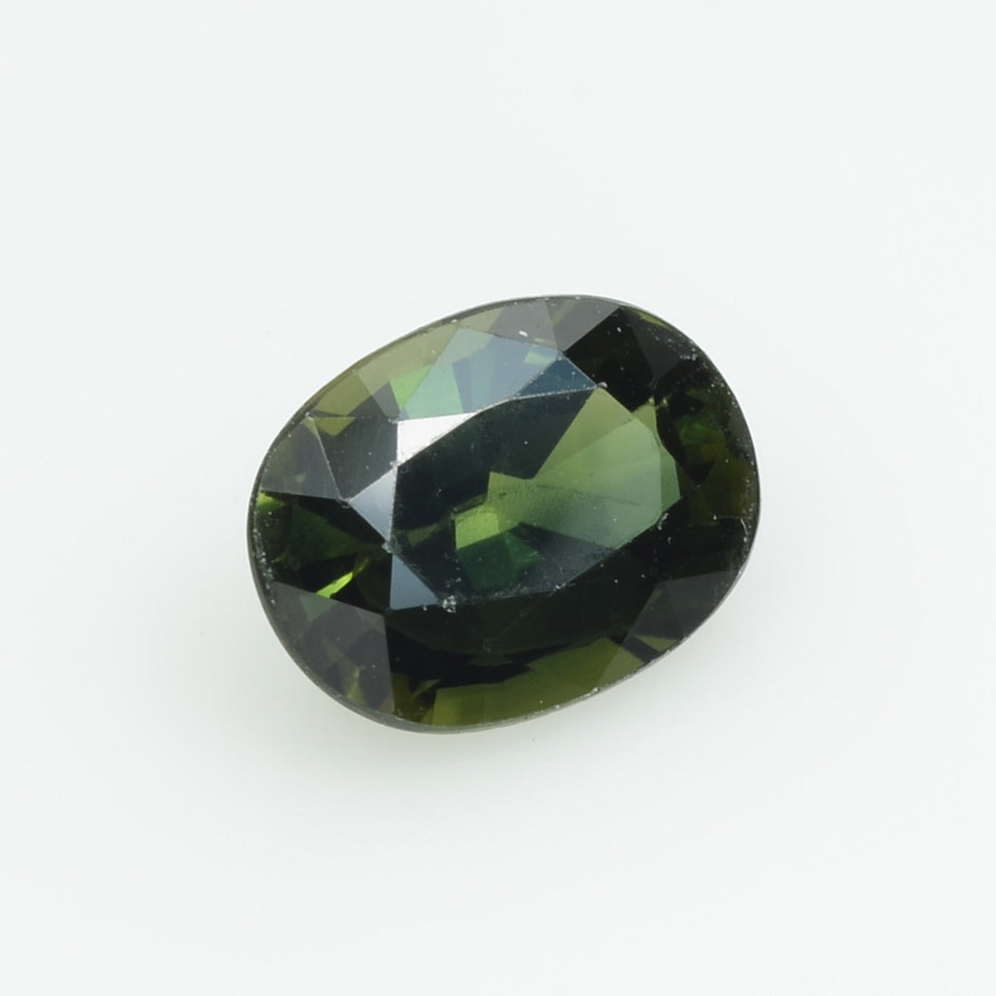 1.90 cts Natural Green Sapphire Loose Gemstone Oval Cut