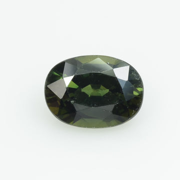 1.90 cts Natural Green Sapphire Loose Gemstone Oval Cut