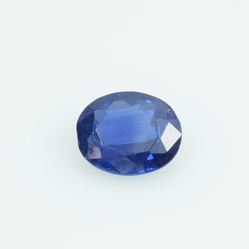 0.85 Cts Natural Blue sapphire loose gemstone oval cut
