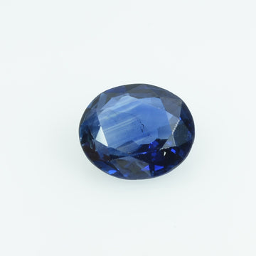 0.96 Cts Natural Blue sapphire loose gemstone oval cut