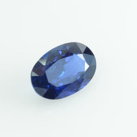 1.23 Cts Natural Blue sapphire loose gemstone oval cut