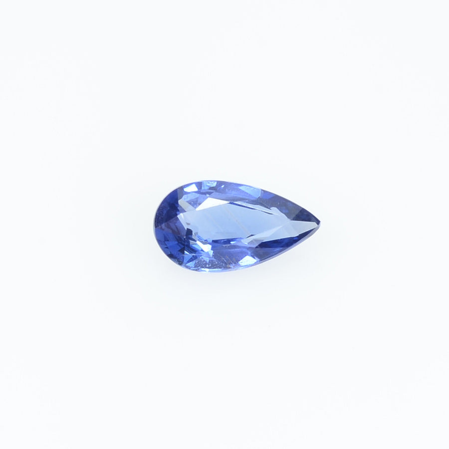 0.29 Cts Natural Blue Sapphire Loose Gemstone Pear Cut