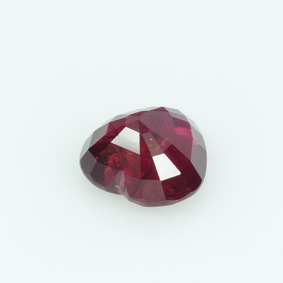 1.70 Cts Natural Ruby Loose Gemstone Heart Cut