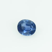 0.65 Cts Natural Blue Sapphire Loose Gemstone Oval Cut
