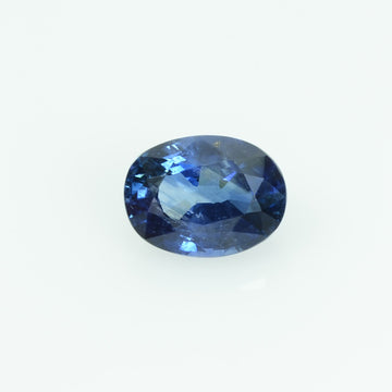 0.89 Cts Natural Blue Sapphire Loose Gemstone Oval Cut