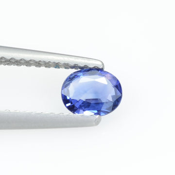 0.39 Cts Natural Blue Sapphire Loose Gemstone Oval Cut
