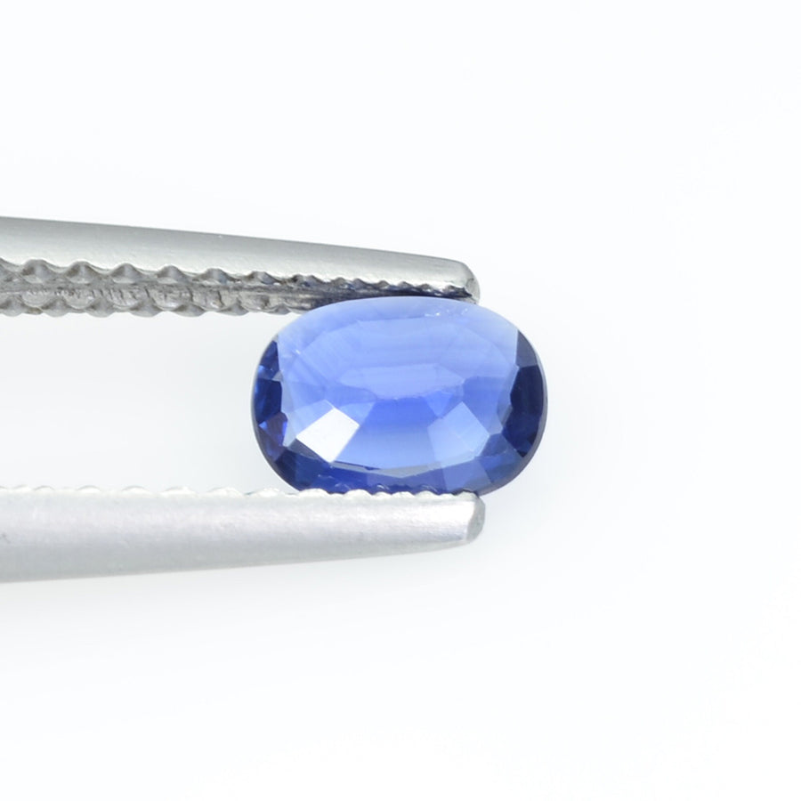 0.41 Cts Natural Blue Sapphire Loose Gemstone Oval Cut