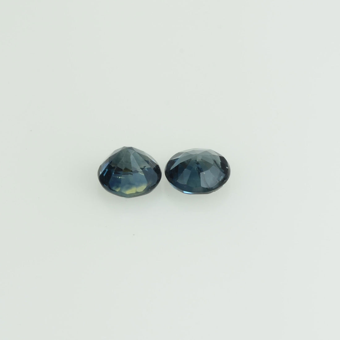 3.5-3.6 mm Natural Blue Sapphire Loose Pair Gemstone Round Cut