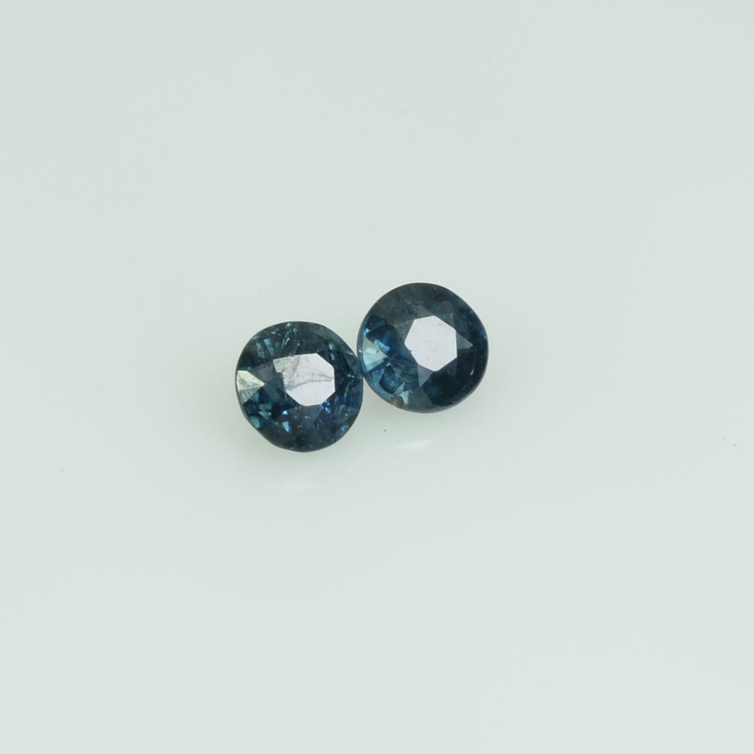 3.4 mm Natural Blue Sapphire Loose Gemstone Round Cut