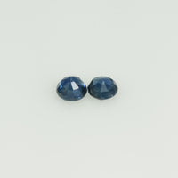 3.2 mm Natural Blue Sapphire Loose Gemstone Round Cut