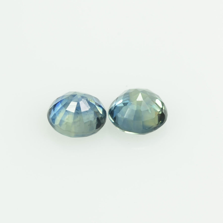 3.5 mm Natural Blue Sapphire Loose Gemstone Round Cut