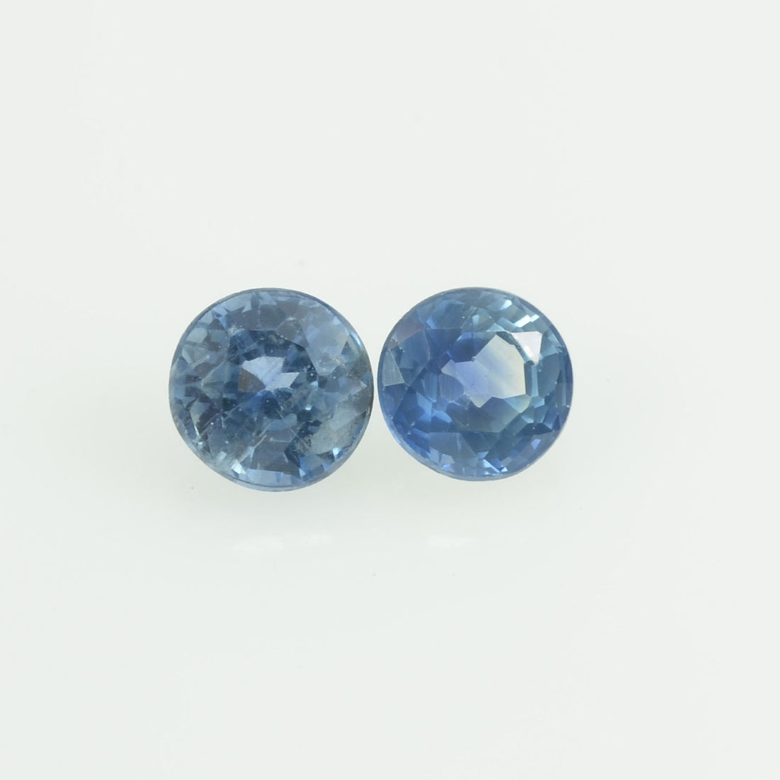3.3 Natural Blue Sapphire Loose Gemstone Round Cut