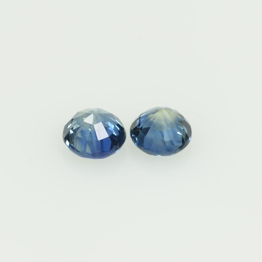 3.2 mm Natural Blue Sapphire Loose Gemstone Round Cut