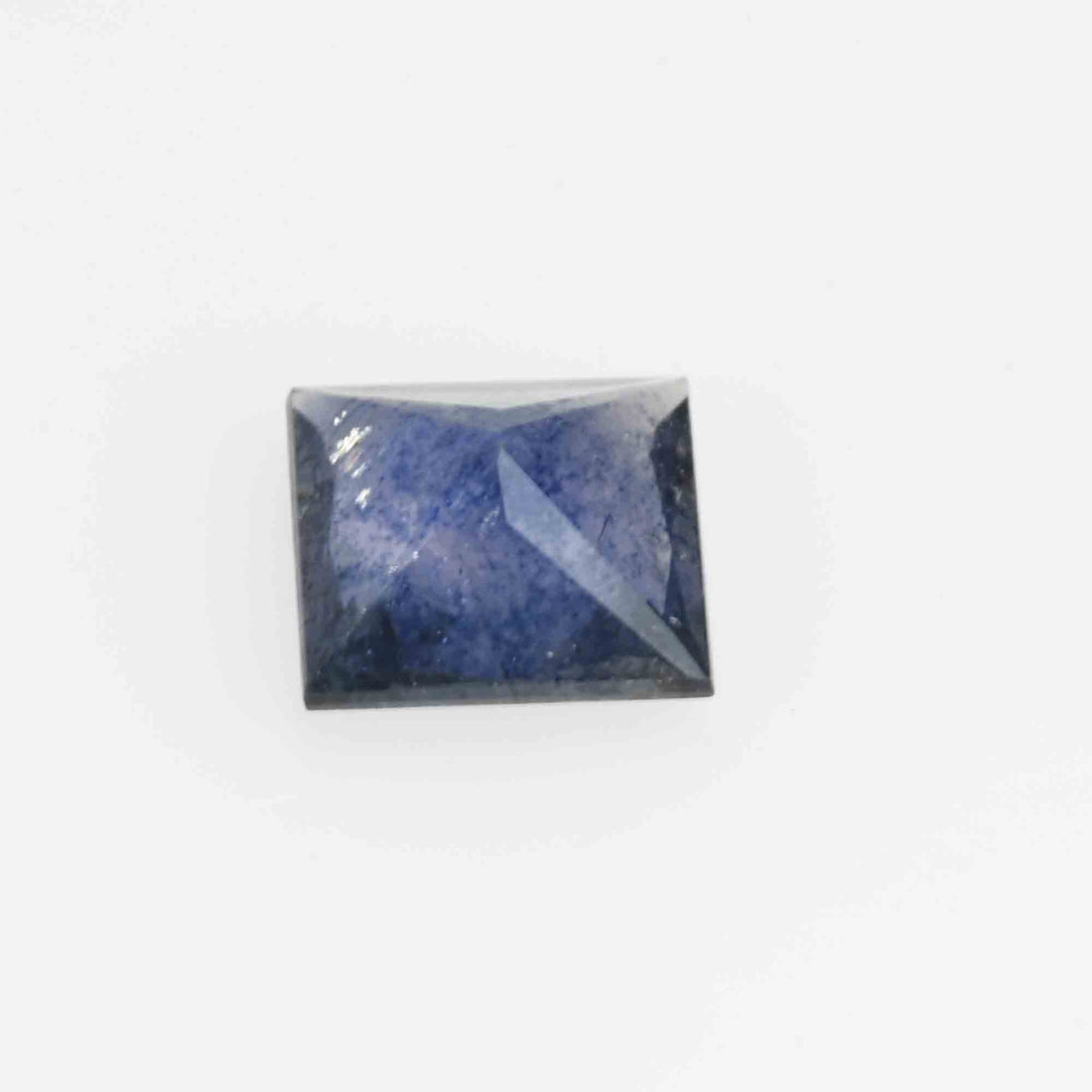 0.59 Cts Natural Blue Sapphire Loose Gemstone Princess Cut