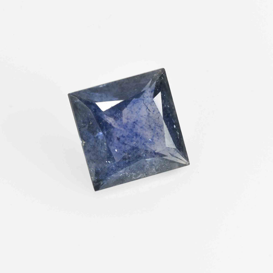 0.59 Cts Natural Blue Sapphire Loose Gemstone Princess Cut