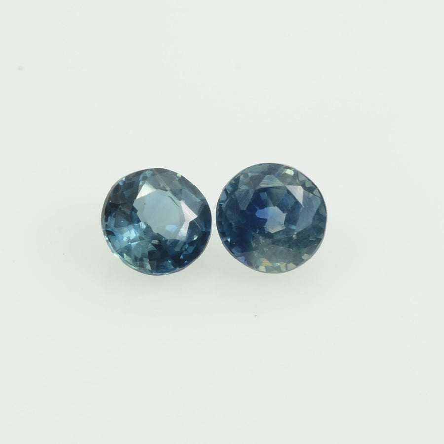 3.3 mm Natural Blue Sapphire Loose Gemstone Round Cut