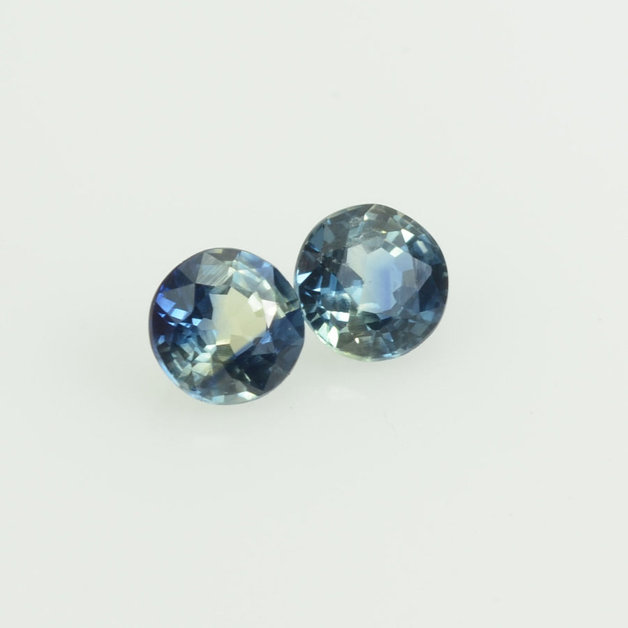 3.3 mm Natural Blue sapphire loose gemstone Round cut