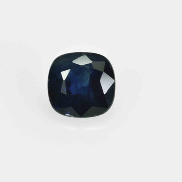 0.41 Cts Natural Blue Sapphire Loose Gemstone Cushion Cut