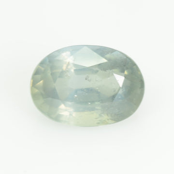 3.11 Cts Natural Green Sapphire Loose Gemstone Oval Cut