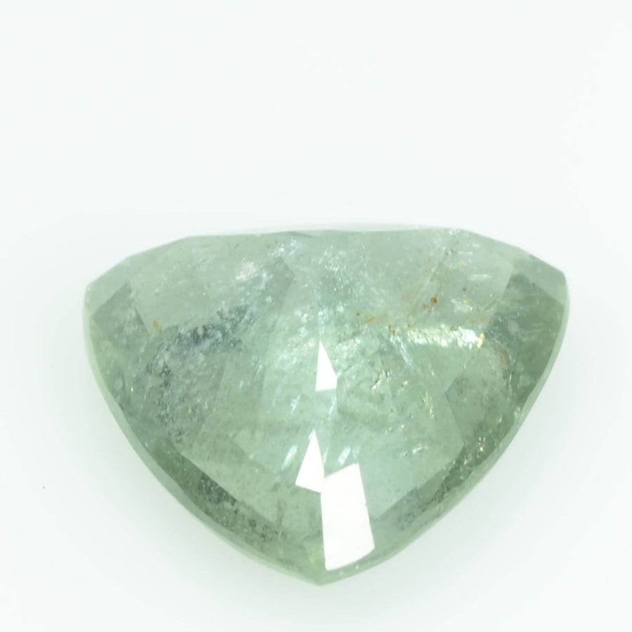 5.20 Cts Natural Green Sapphire Loose Gemstone Trillion Cut