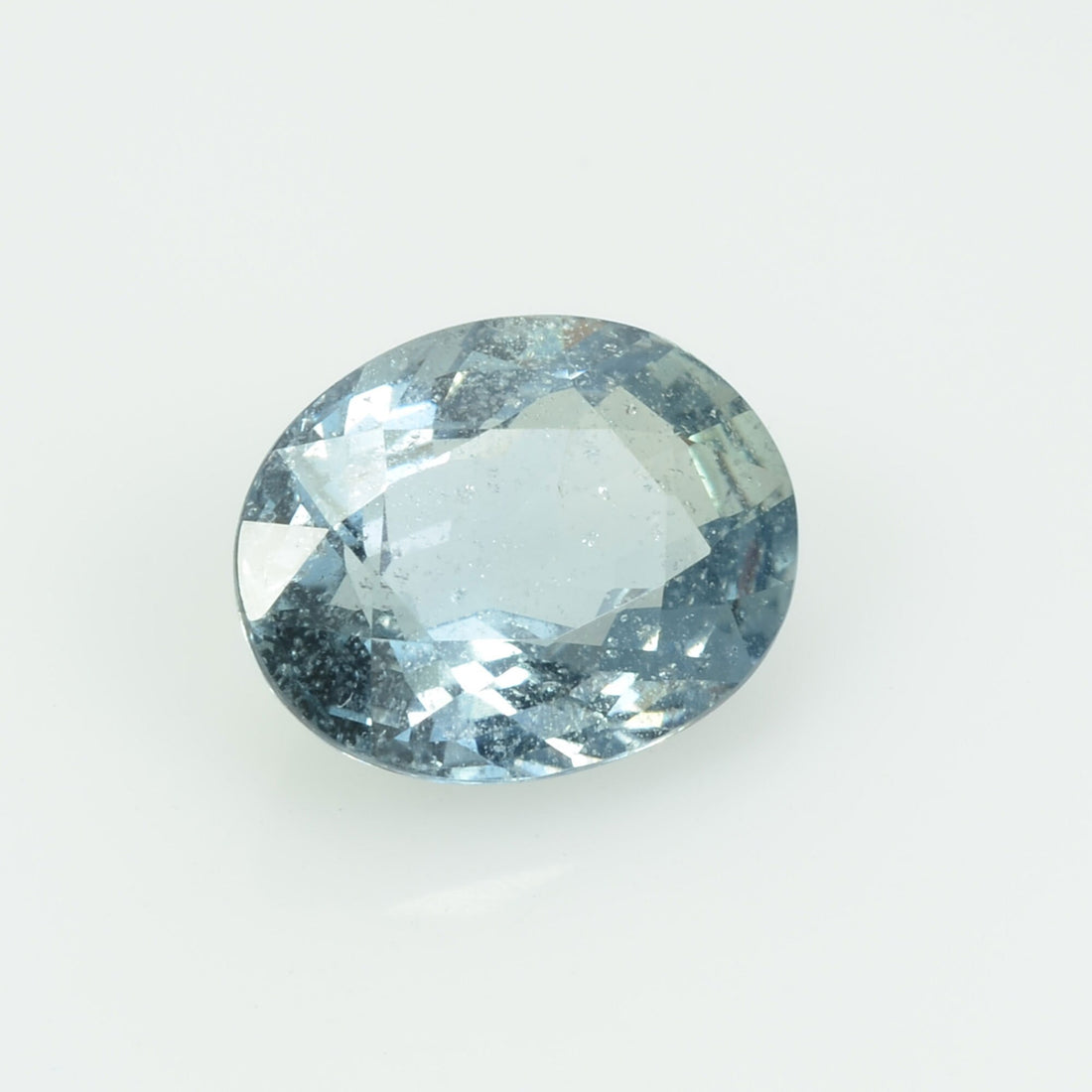 3.14 Cts Natural Pastel Blue Sapphire Loose Gemstone Oval Cut