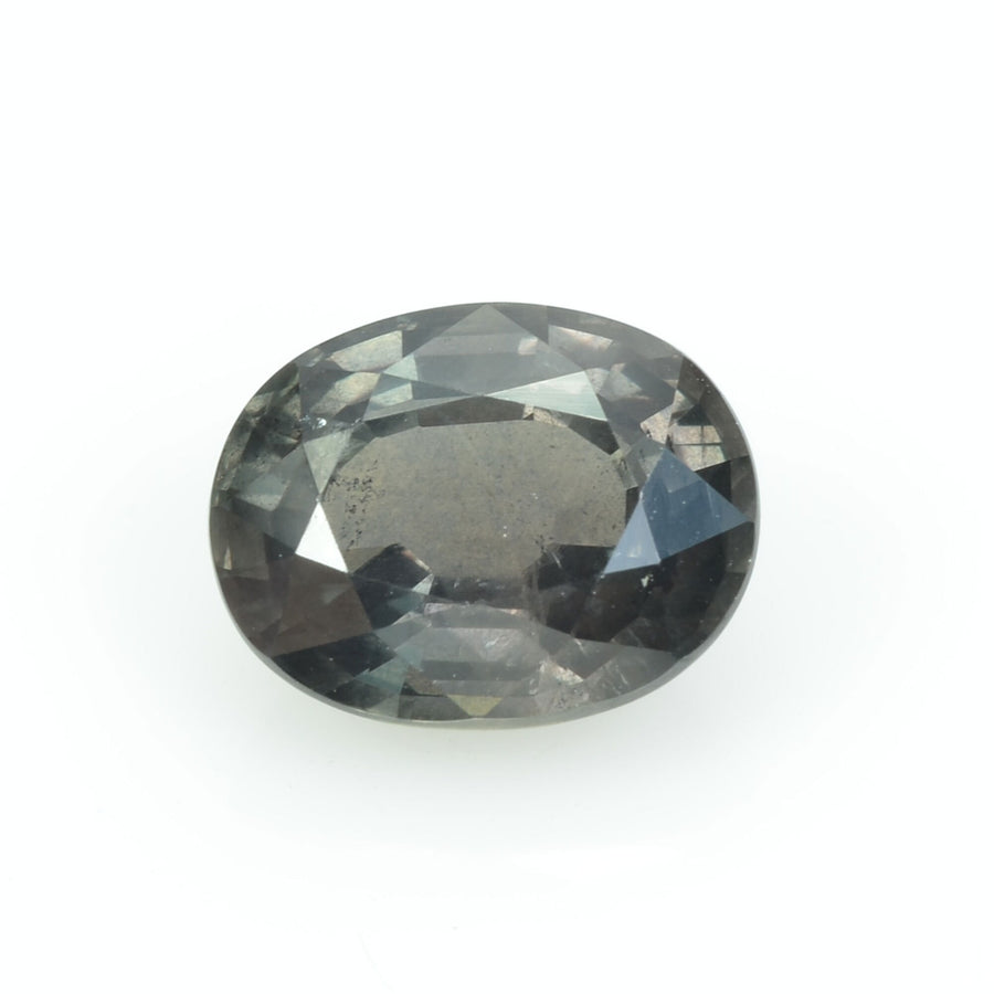 4.06 Cts Natural Bi-color Sapphire Loose Gemstone Oval Cut