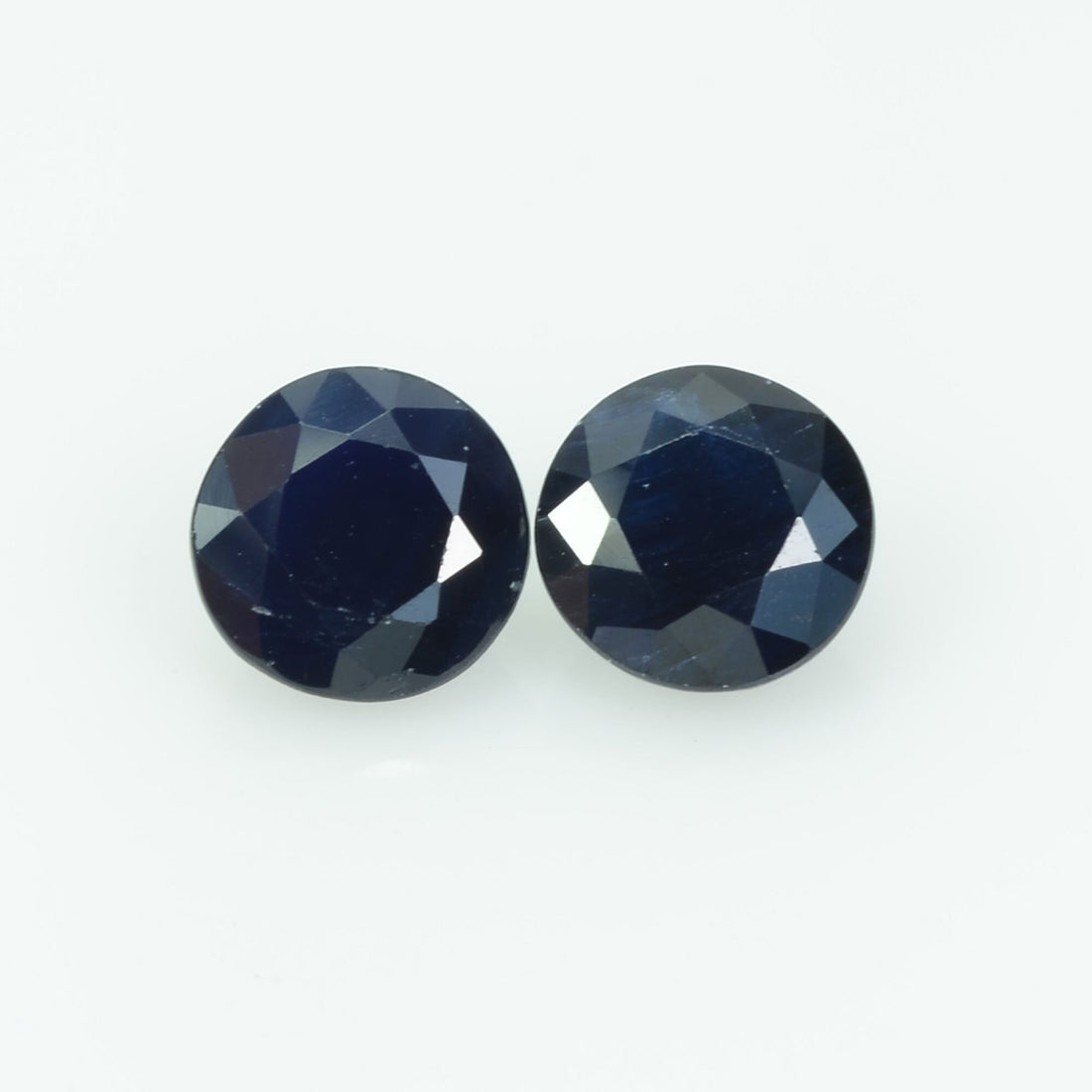 6 mm Natural Blue Sapphire Loose Gemstone Round Cut