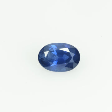 0.50 Cts Natural Blue Sapphire Loose Gemstone Oval Cut