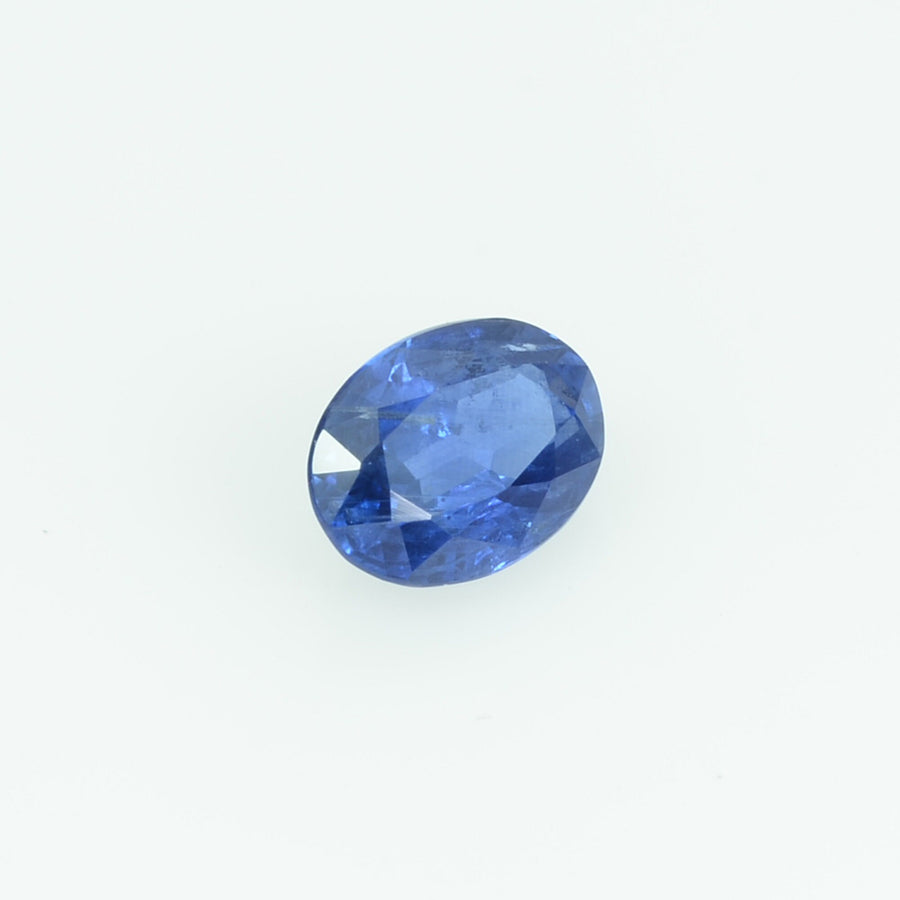 0.59 Cts Natural Blue Sapphire Loose Gemstone Oval Cut