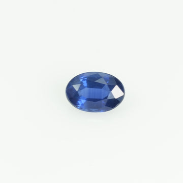 Natural Blue sapphire loose gemstone oval cut