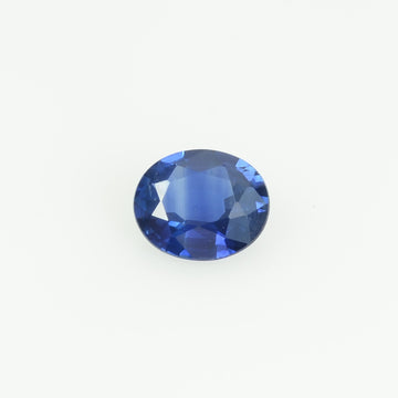 Natural Blue sapphire loose gemstone oval cut