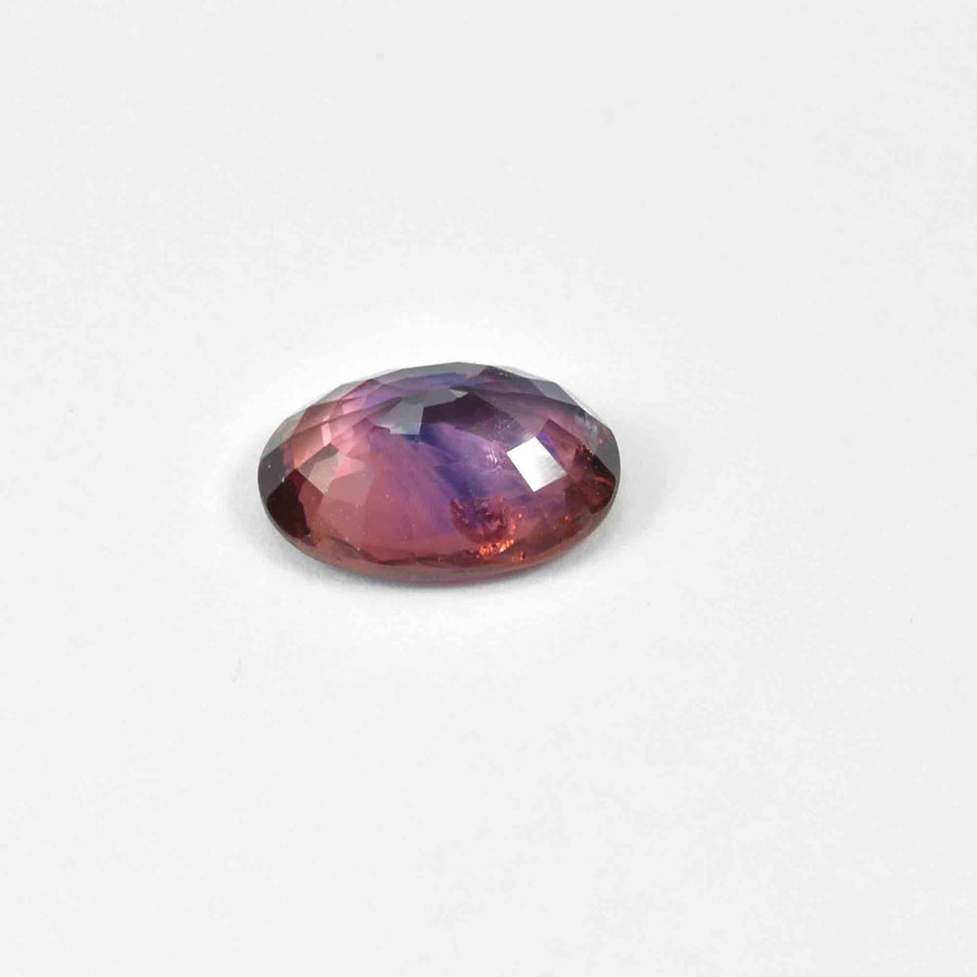 1.47 Cts Natural Bi-Color Sapphire Loose Gemstone Oval Cut