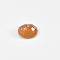 1.62 Cts Natural Orange Sapphire Loose Gemstone Oval Cut