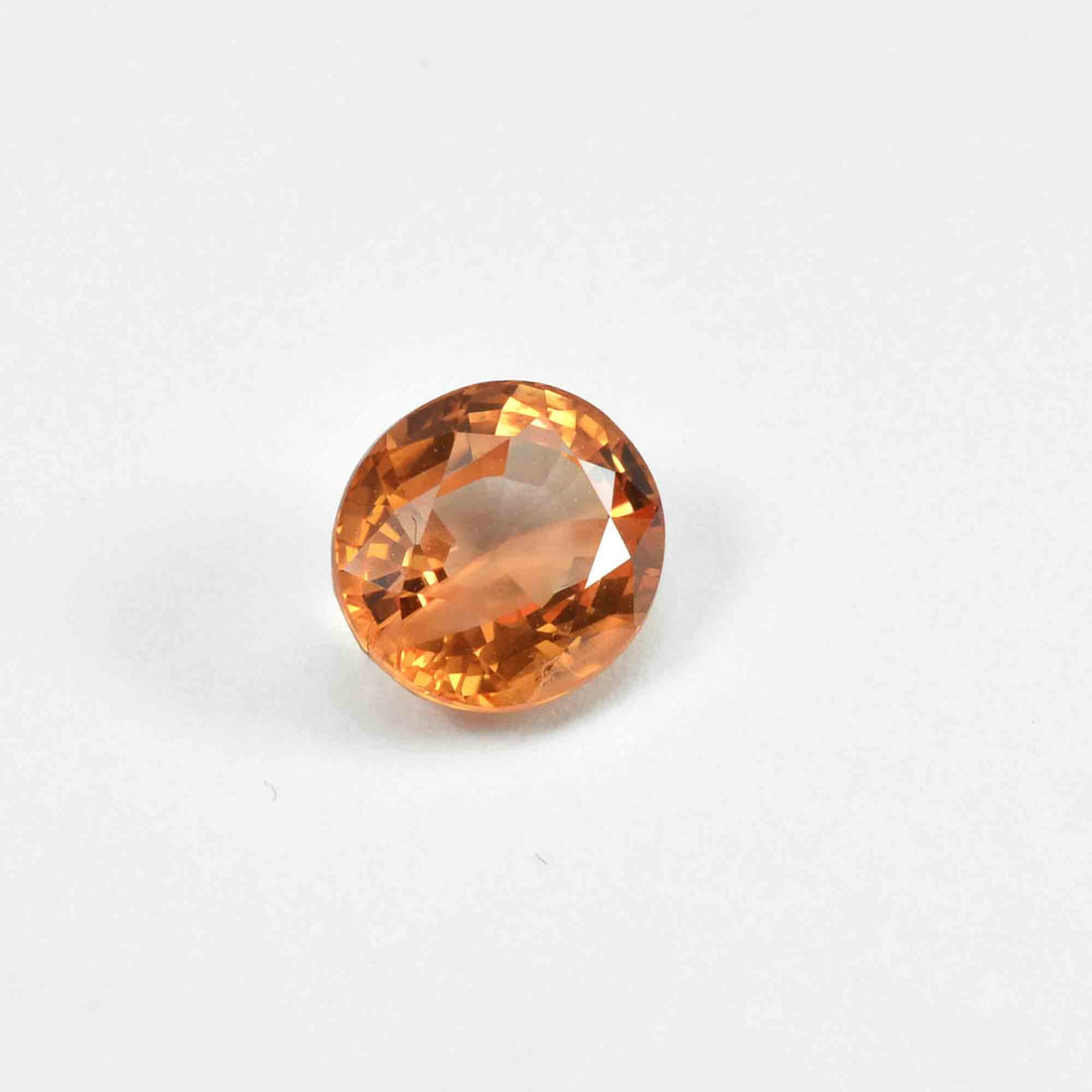 1.62 Cts Natural Orange Sapphire Loose Gemstone Oval Cut