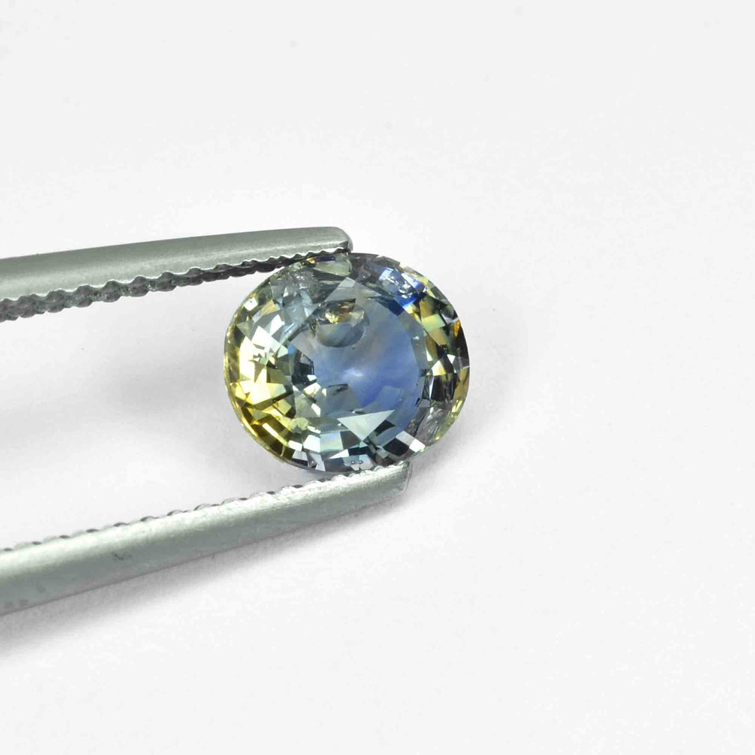 1.64 Cts Natural Bi-Color Sapphire Loose Gemstone Oval Cut