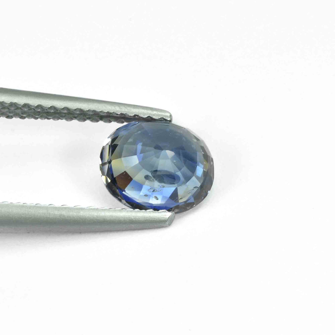 1.64 Cts Natural Bi-Color Sapphire Loose Gemstone Oval Cut