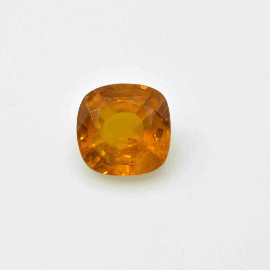 2.95 Cts Natural Yellow Sapphire Loose Gemstone Cushion Cut