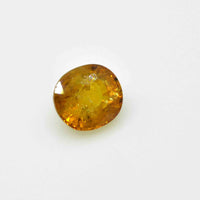 3.04 Cts Natural Yellow Sapphire Loose Gemstone Oval Cut