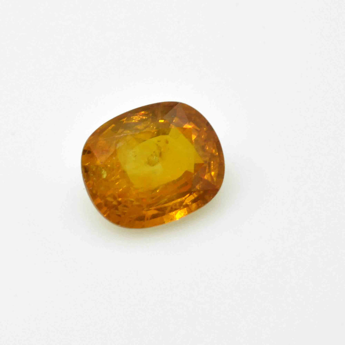 3.62 Cts Natural Yellow Sapphire Loose Gemstone Cushion Cut