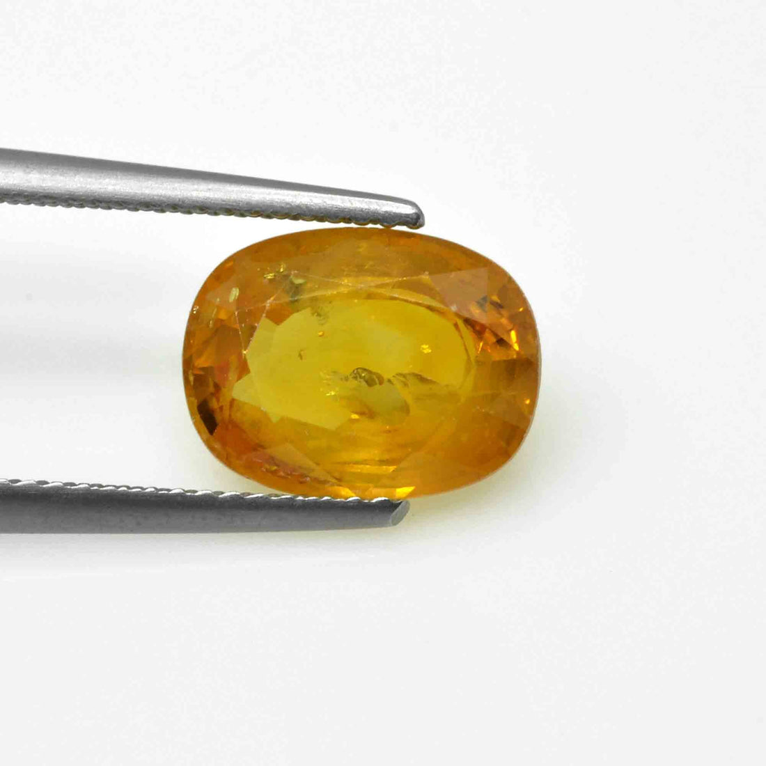 4.86 Cts Natural Yellow Sapphire Loose Gemstone Cushion Cut