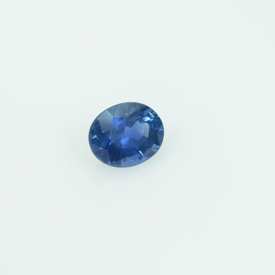 0.57 Cts Natural Blue Sapphire Loose Gemstone Oval Cut