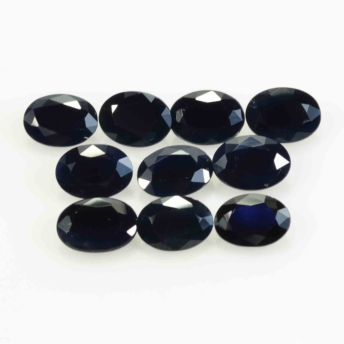 7x5 MM Natural Blue Sapphire Loose Gemstone Oval Cut